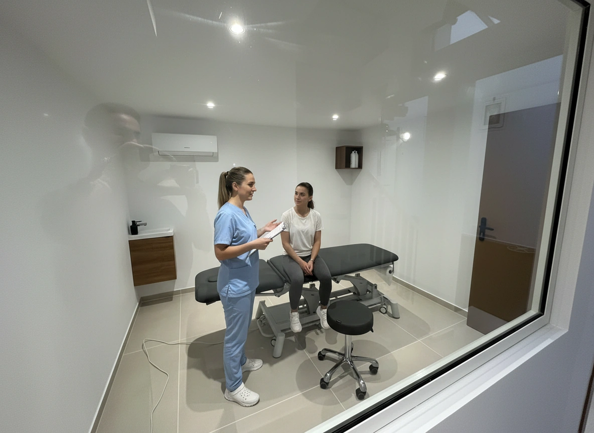 Consultation de rééducation périnéale au cabinet PhysioZone Marseille