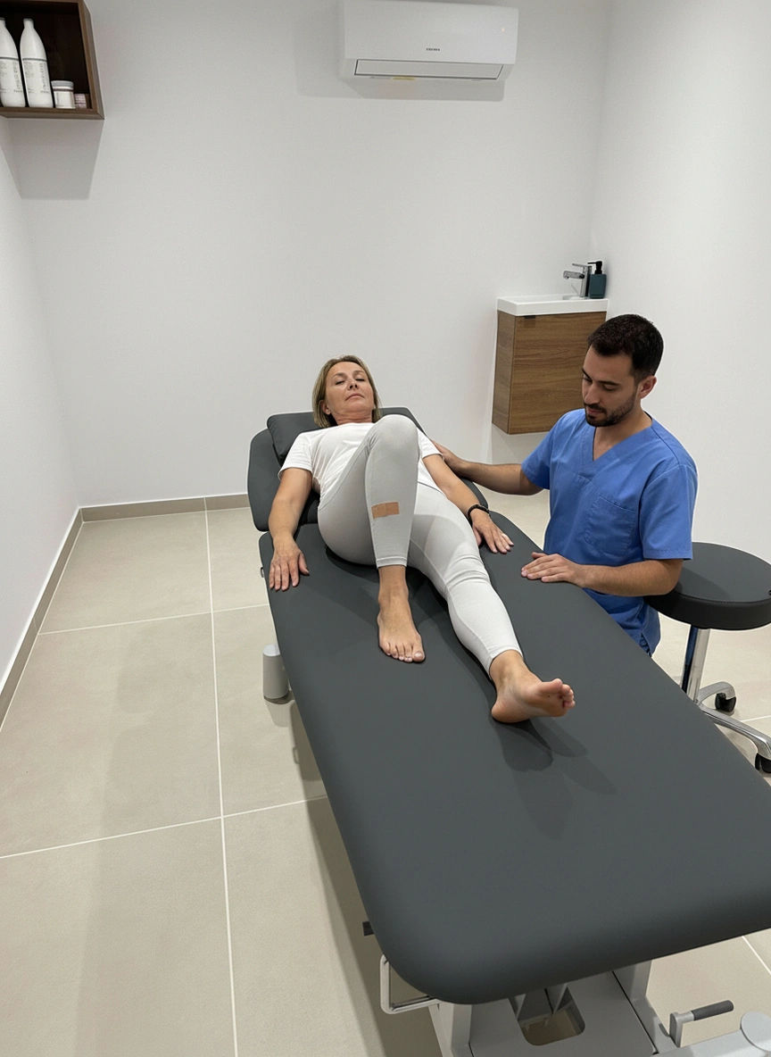 Rééducation post-opératoire avec kinésithérapeute au cabinet PhysioZone Marseille